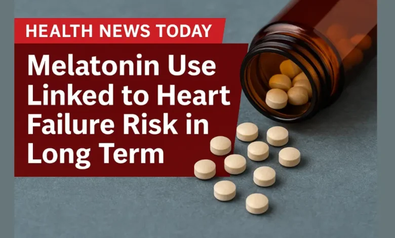 Health News Today: Melatonin Long-Term Use Linked to Higher Heart Failure Risk