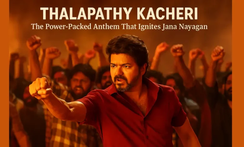 Thalapathy Kacheri: The Power-Packed Anthem That Ignites Jana Nayagan