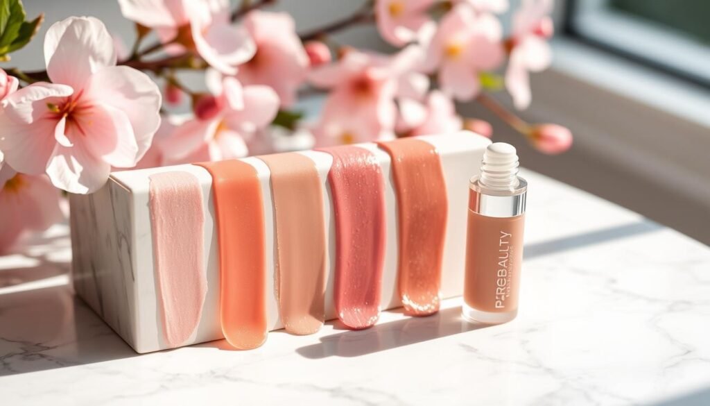 rare beauty liquid blush swatches